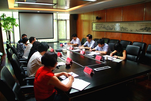 浙江省政府副秘書長(zhǎng)丁敏哲一行蒞臨天堂硅谷調(diào)研